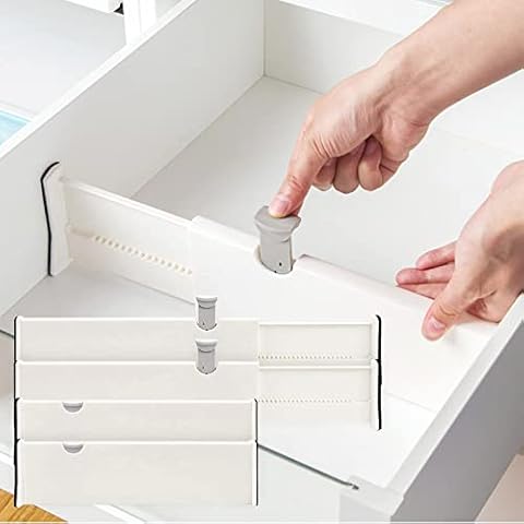 Organizadores de cajones ajustables para ropa