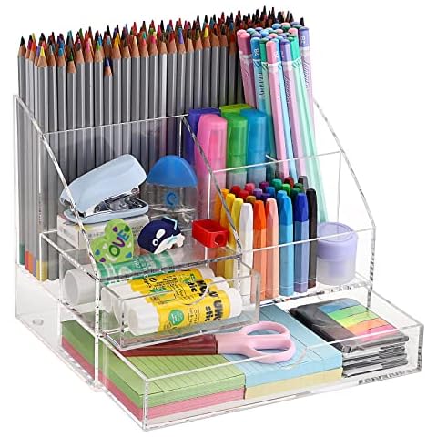 Organizadores de escritorio de acrílico