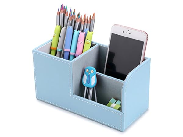 Organizadores de escritorio de cuero thumbnail