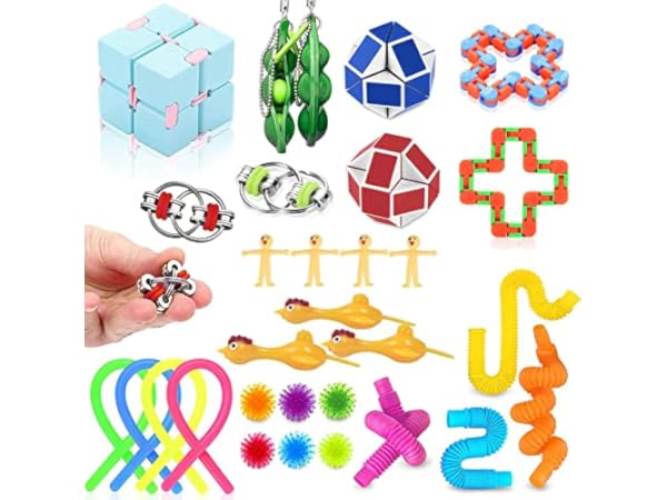 Packs de juguetes fidget de varios artículos Miniatura