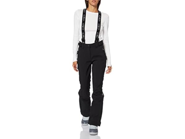Pantalones de esquí con tirantes para mujer Miniatura