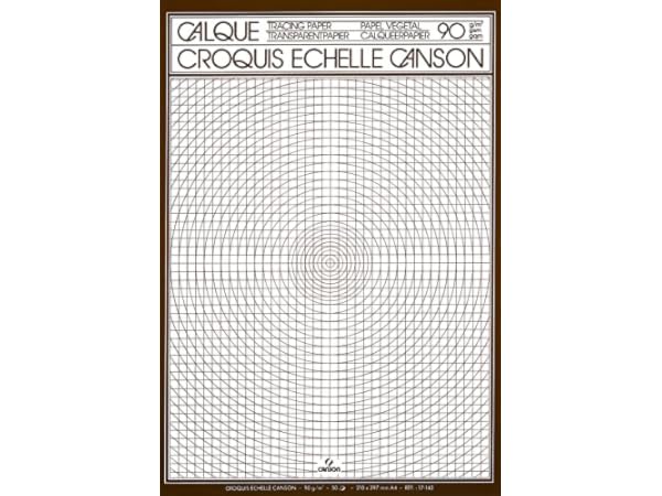 Papier calque graphique Vignette