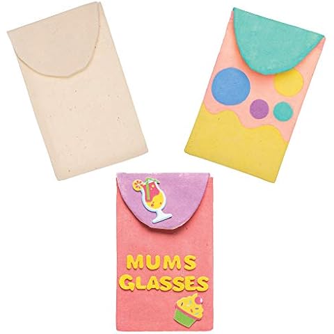 Papierbastelsets mit Stoff für Kinder