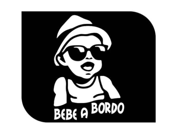 Pegatinas de bebé para coches Miniatura