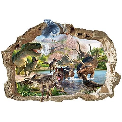 Pegatinas de pared de dinosaurios
