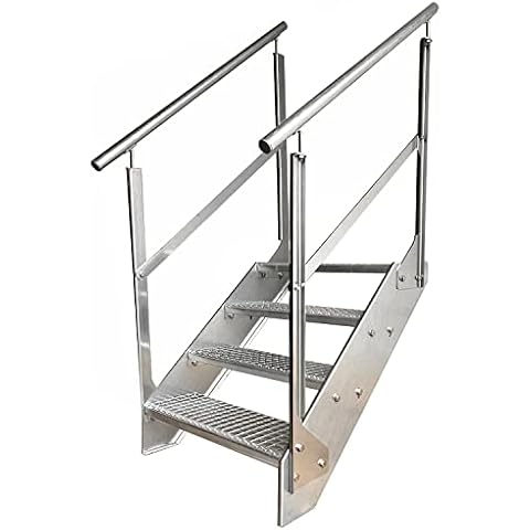 Peldaños de escalera resistentes a la intemperie