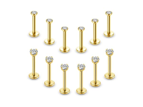 Piercings studs Vignette