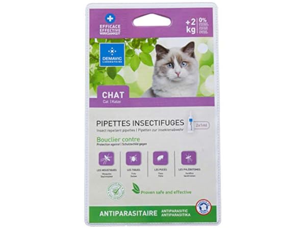 Pipetas antipulgas para gatos Miniatura