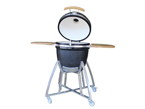 Holzkohlegrills mit Pizzastein thumbnail