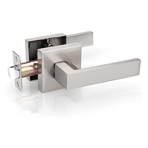 Pomos para puertas de níquel