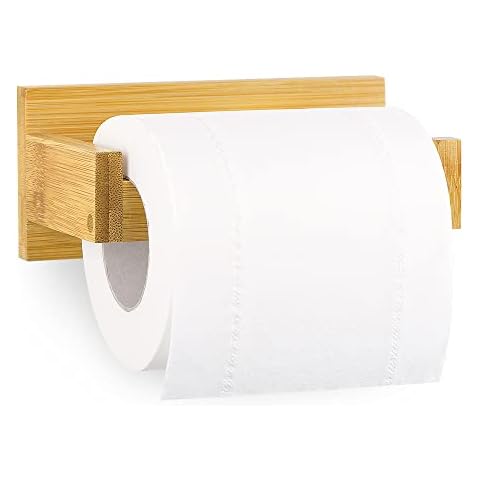 Portarrollos de papel higiénico de madera