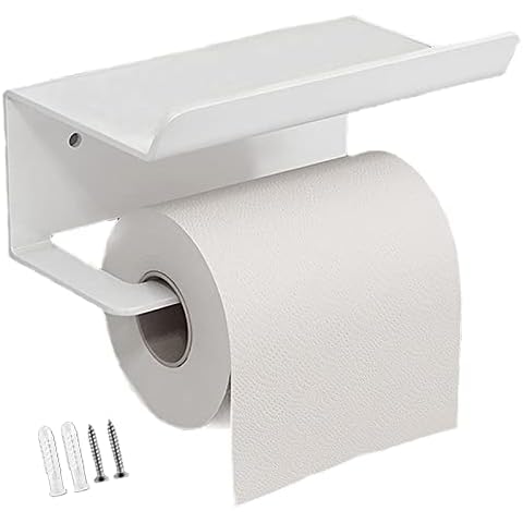 Portarrollos para papel higiénico de vidrio