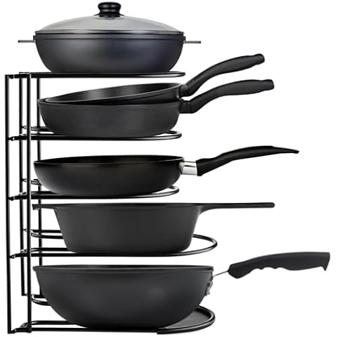 Porte-casseroles en fonte