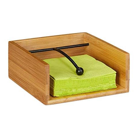 Porte-serviettes de table en bambou