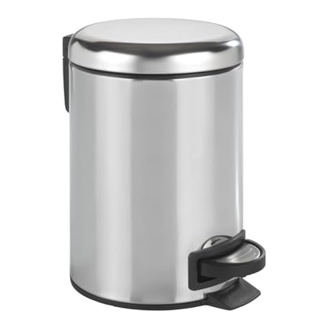 Poubelles de salle de bain brillantes