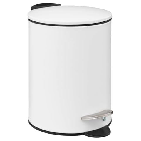 Poubelles de salle de bain en métal