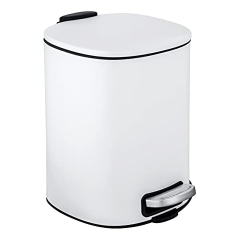 Poubelles de salle de bain laquées