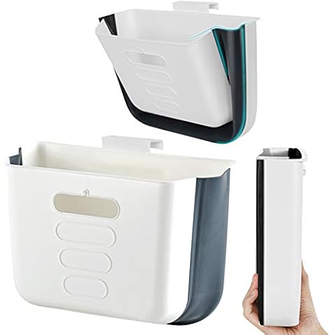 Poubelles pliables pour salle de bain