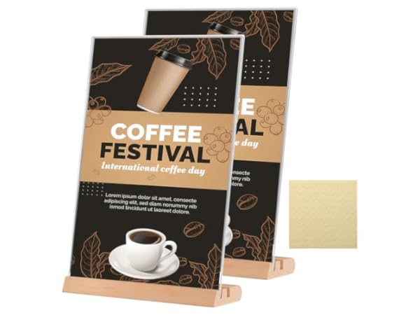 Présentoirs pour menu Vignette