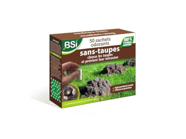 Protection du jardin contre les taupes Vignette