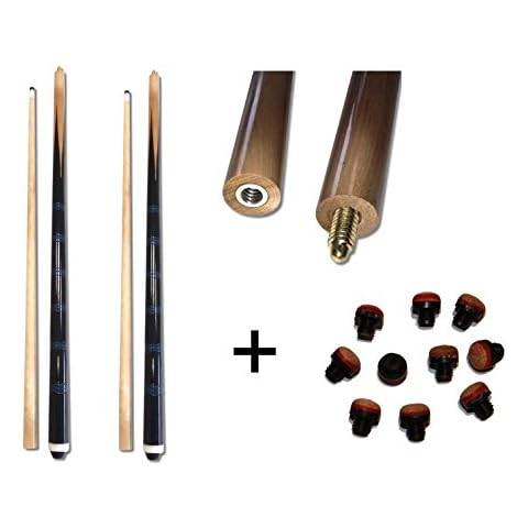 Queues de billard bleues pour personnage