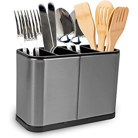 Ranges-couverts en acier inoxydable