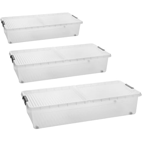 Rangements sous lit en plastique