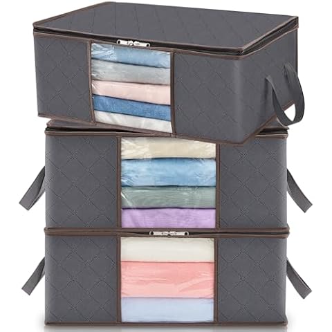 Rangements sous lit en tissu