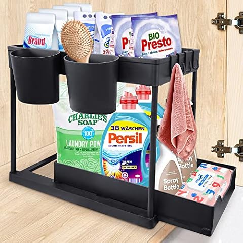 Rangements sous évier en plastique