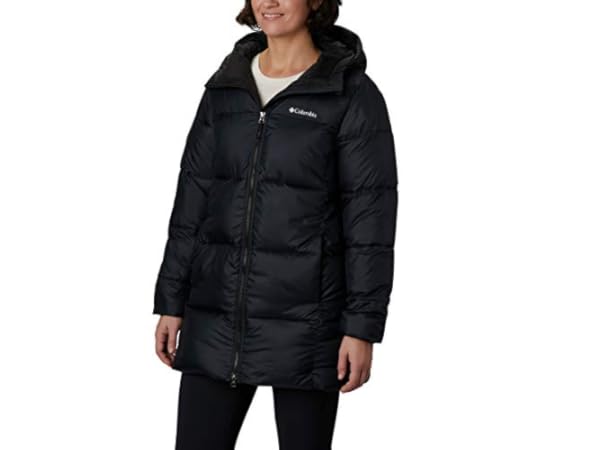 Outdoor Daunenjacken für Damen mit Reißverschlusstasche thumbnail