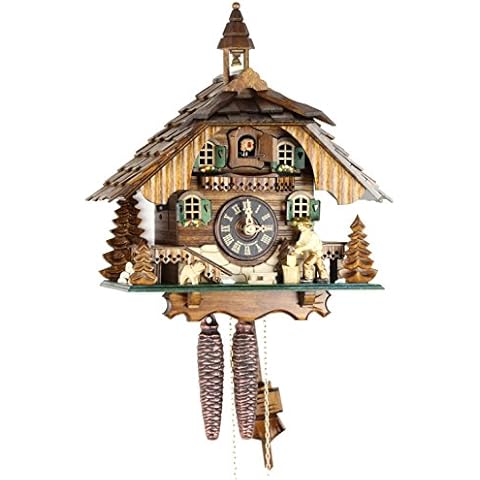 Relojes de cuco en el bosque