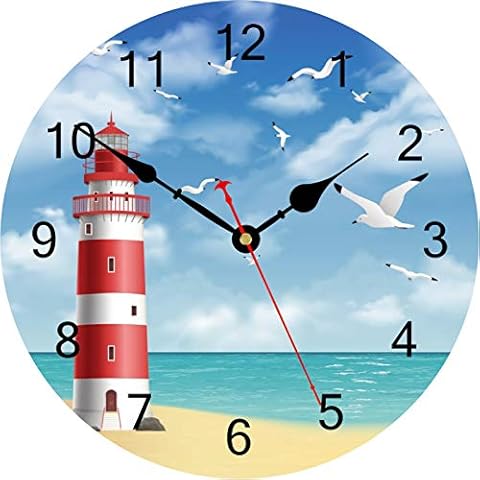 Relojes de pared con faros
