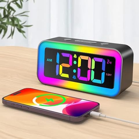 Relojes despertadores con pantalla color