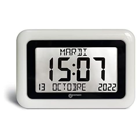 Relojes despertadores con pantalla formato de 24 horas