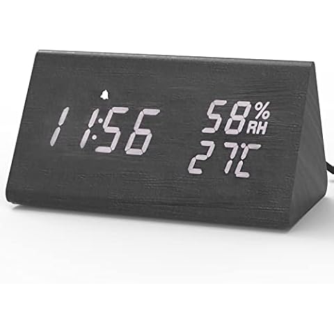 Relojes despertadores con puerto de carga USB