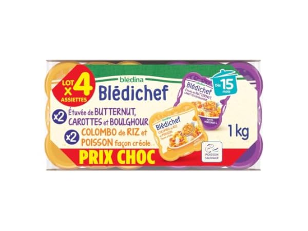 Repas viandes et poissons bébé Vignette