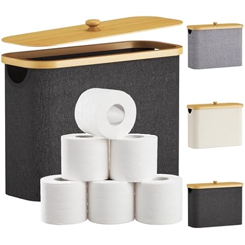 Réserves à rouleaux de papier toilette