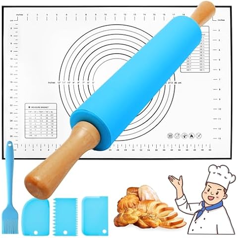 Rouleaux à pâtisserie en silicone