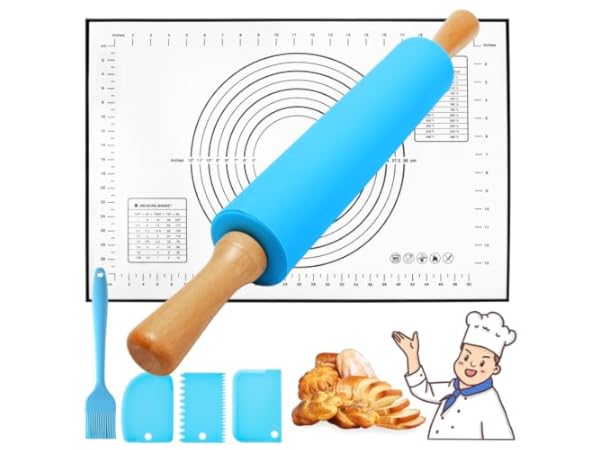 Rouleaux à pâtisserie en silicone thumbnail