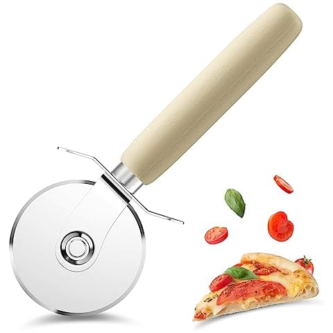 Roulettes à pizza en acier inoxydable