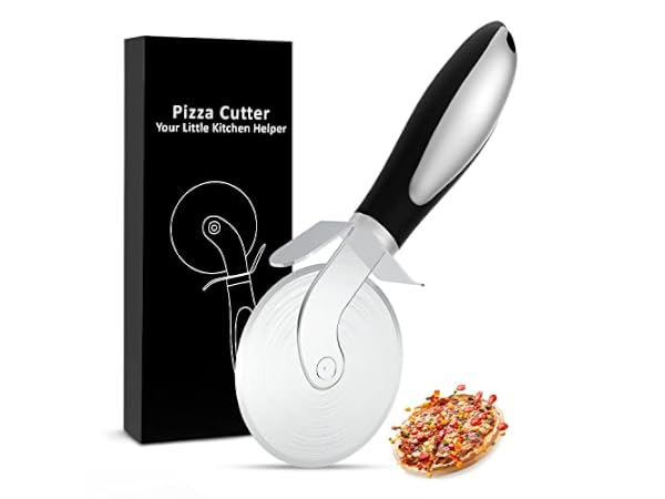 2 Roulettes à Pâtisserie - Pour Découper Pâte à Pizza, Pâtes, Biscuits - Motifs Vague Et Torsade