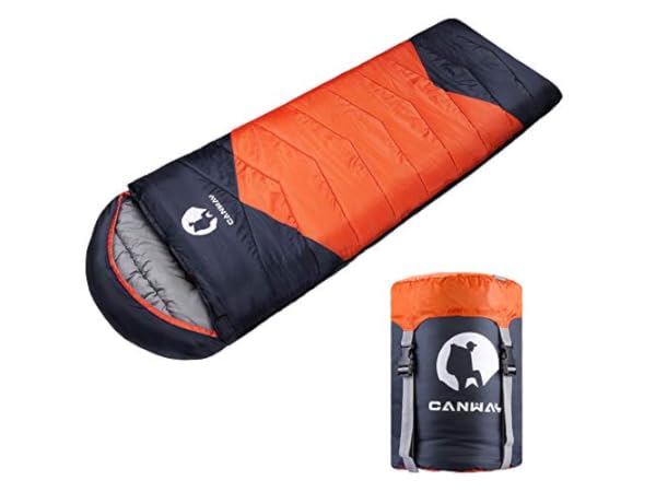 Sac De Couchage Enfant Husky Merlot -10°C - 170cm, 3 Saisons, Jaune, Sac Compression