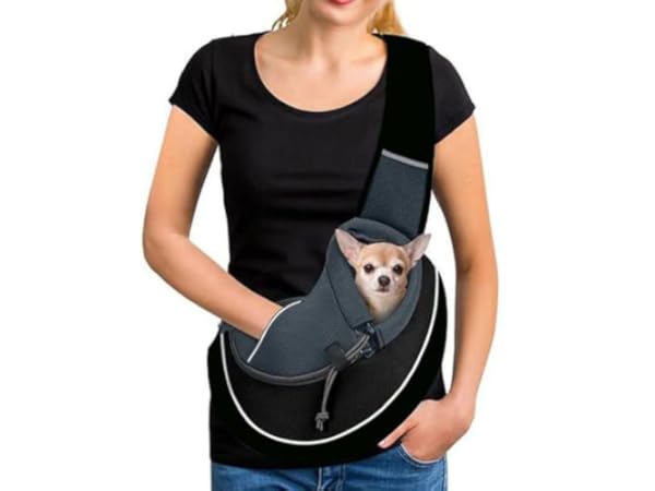 Sacs de transport bandoulière pour chiens Vignette