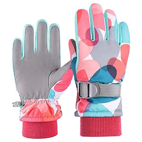 Ski-Handschuhe für Jungen mit Schnalle