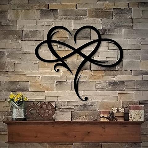 Sculptures murales décoratives d'amour