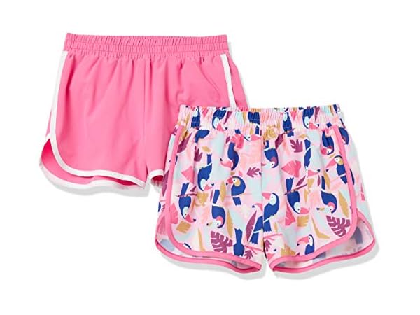 Shorts de Course à pied fille Vignette