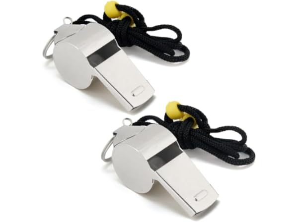 Sifflets pour entraîneurs et arbitres Vignette