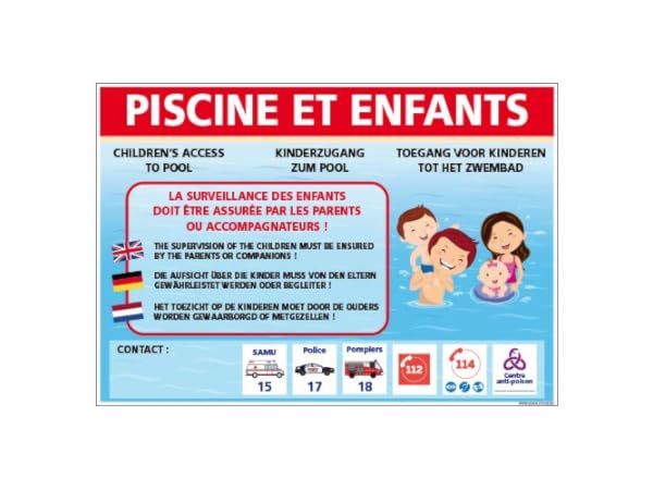 Signalétique pour piscine Vignette