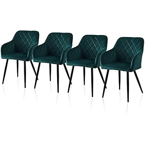 Sillas de comedor de diamantes