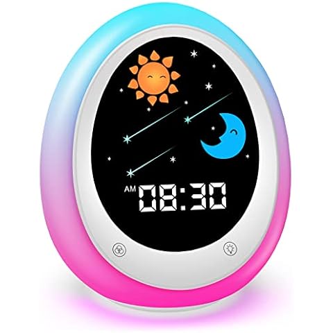 Kinderwecker mit stiller Uhr